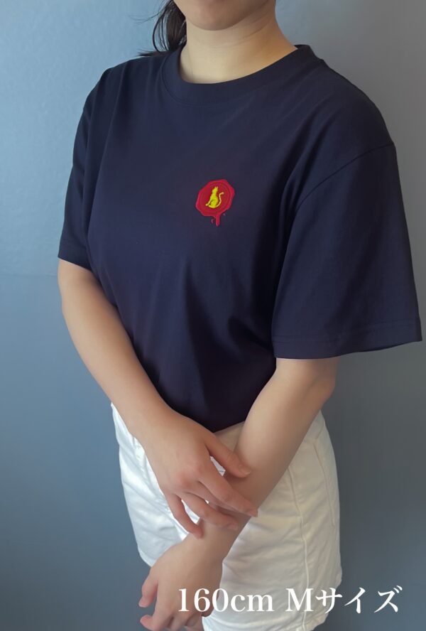 猫の封蝋Tシャツ - 画像 (2)