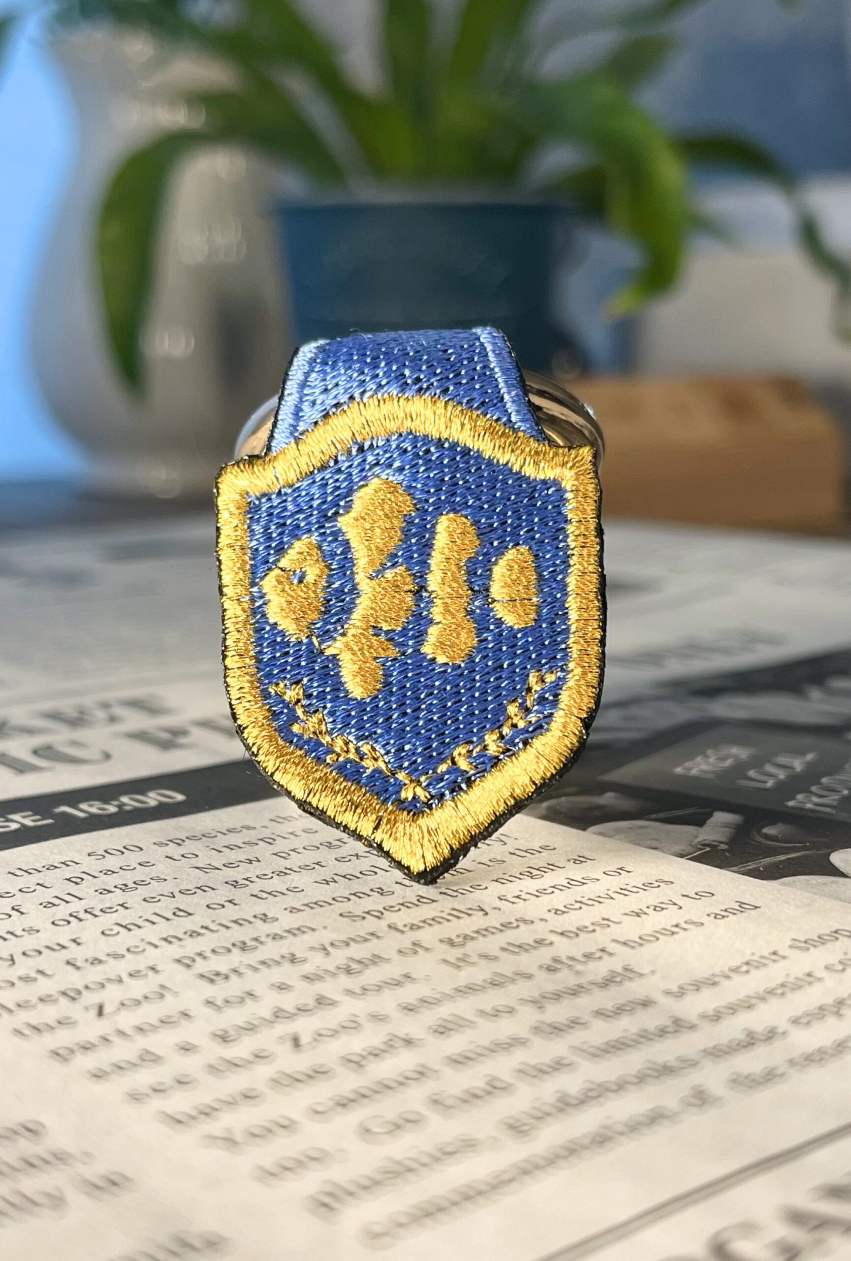 くまのみの刺繍リング - 画像 (4)