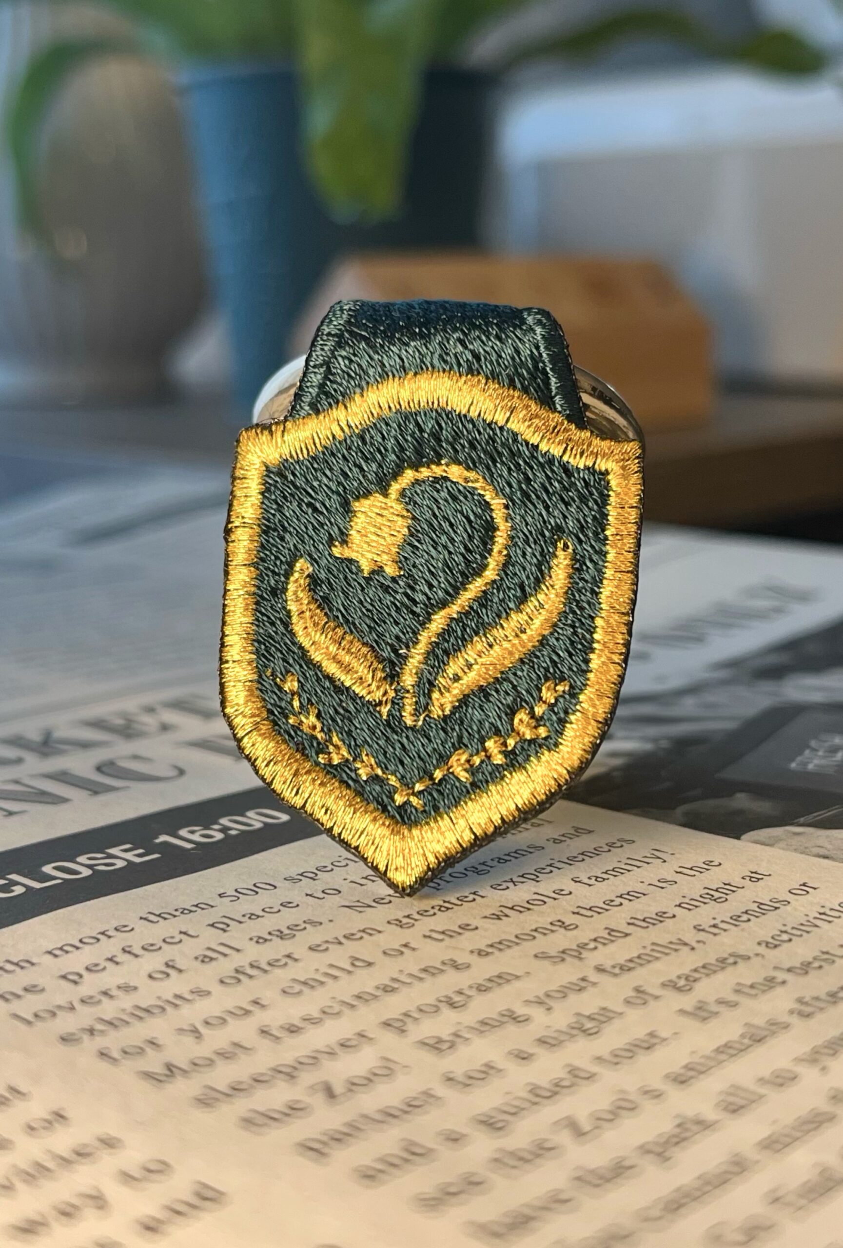 すずらんの刺繍リング - 画像 (4)