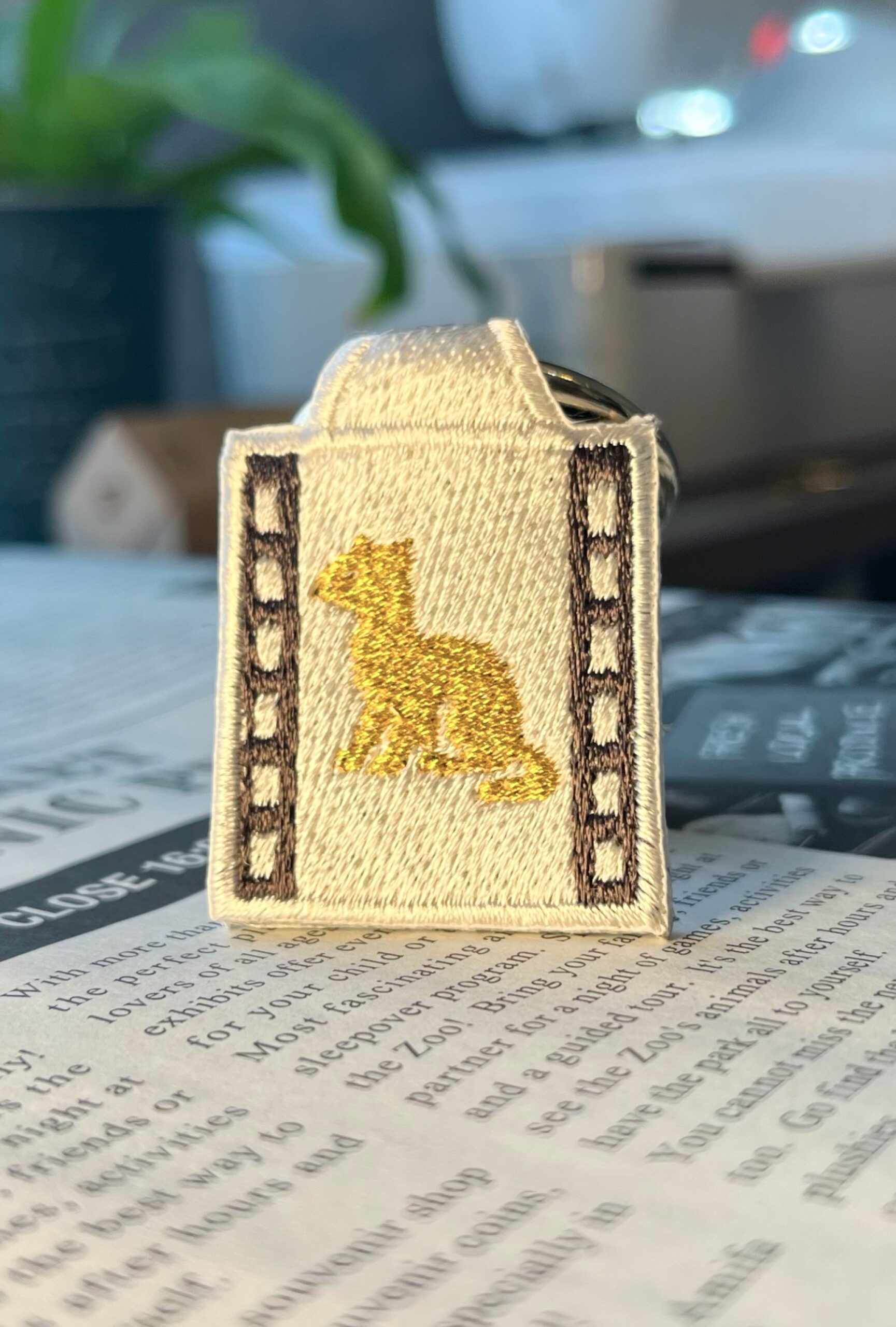 オコジョの刺繍リング - 画像 (3)