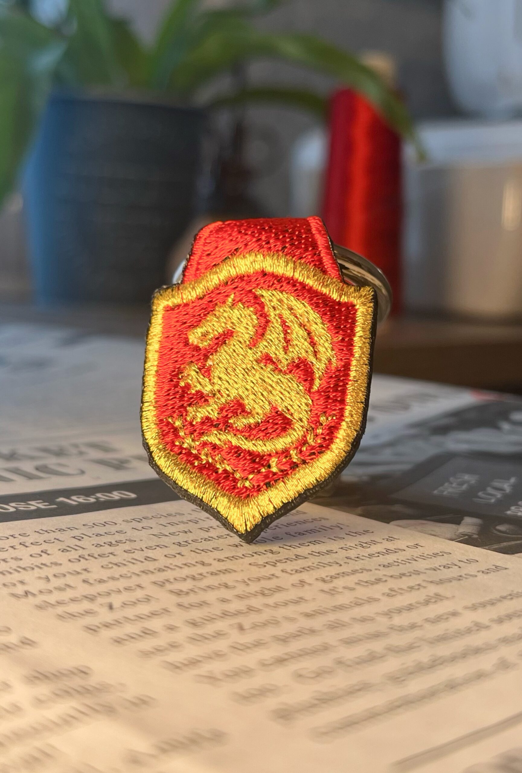 ドラゴンの刺繍リング - 画像 (4)