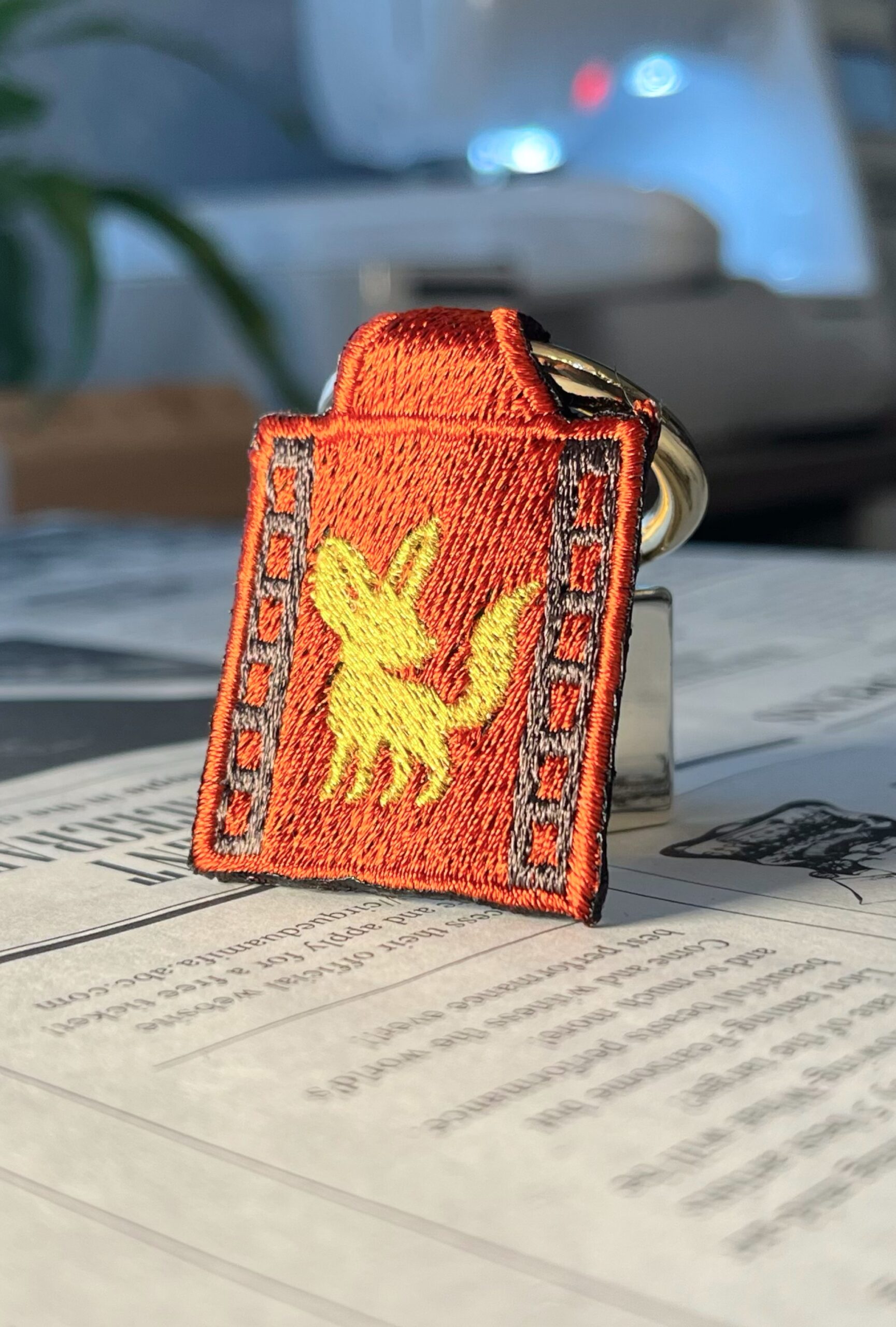 フェネックの刺繍リング - 画像 (3)