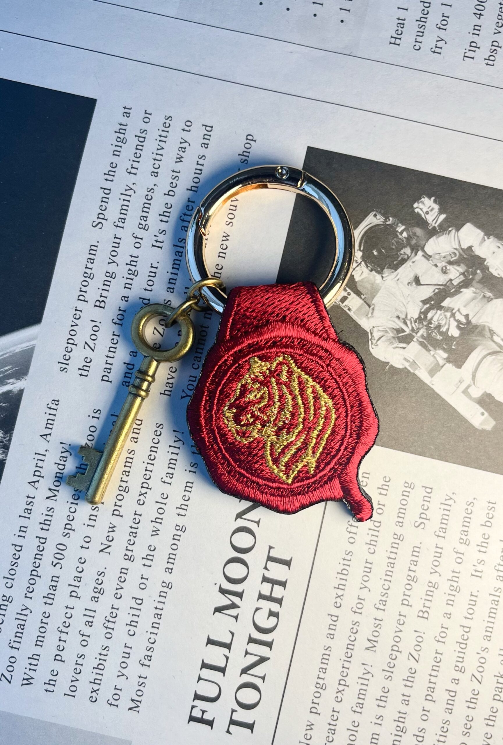 虎の刺繍リング - 画像 (4)