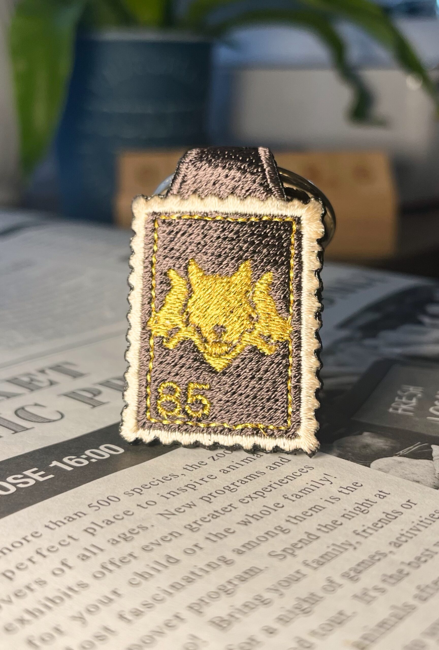 ケルベロスの刺繍リング - 画像 (2)