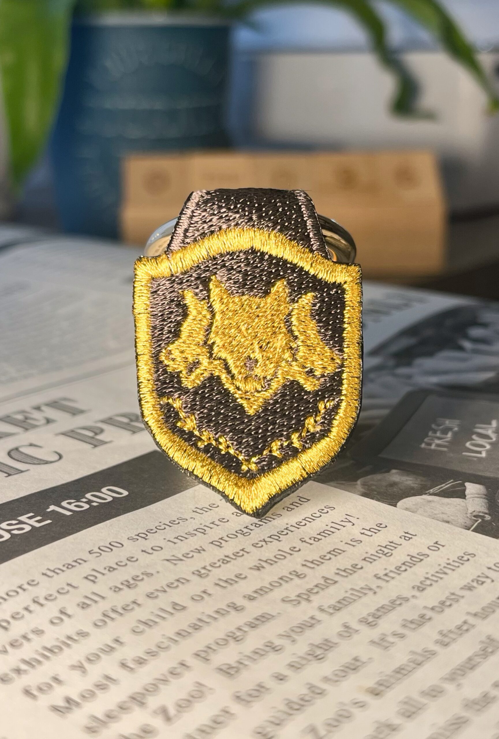 ケルベロスの刺繍リング - 画像 (4)