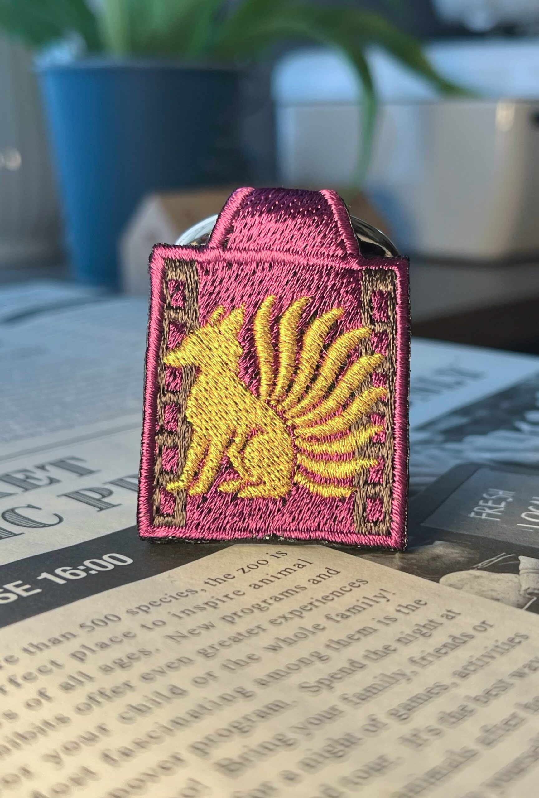 九尾の刺繍リング - 画像 (4)