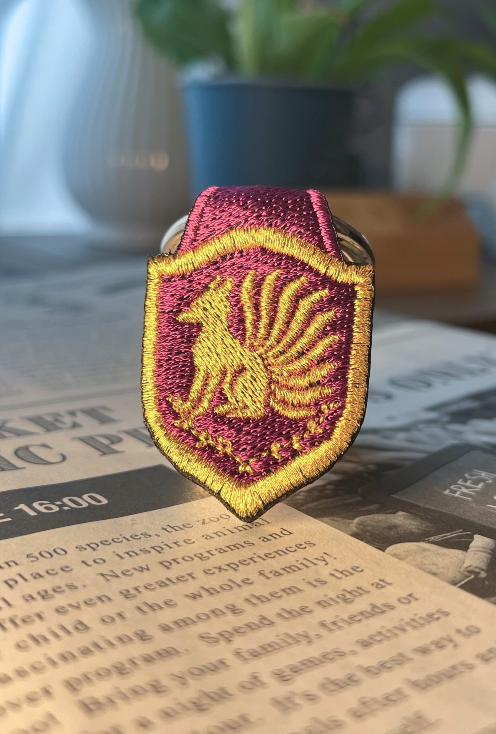 九尾の刺繍リング - 画像 (2)