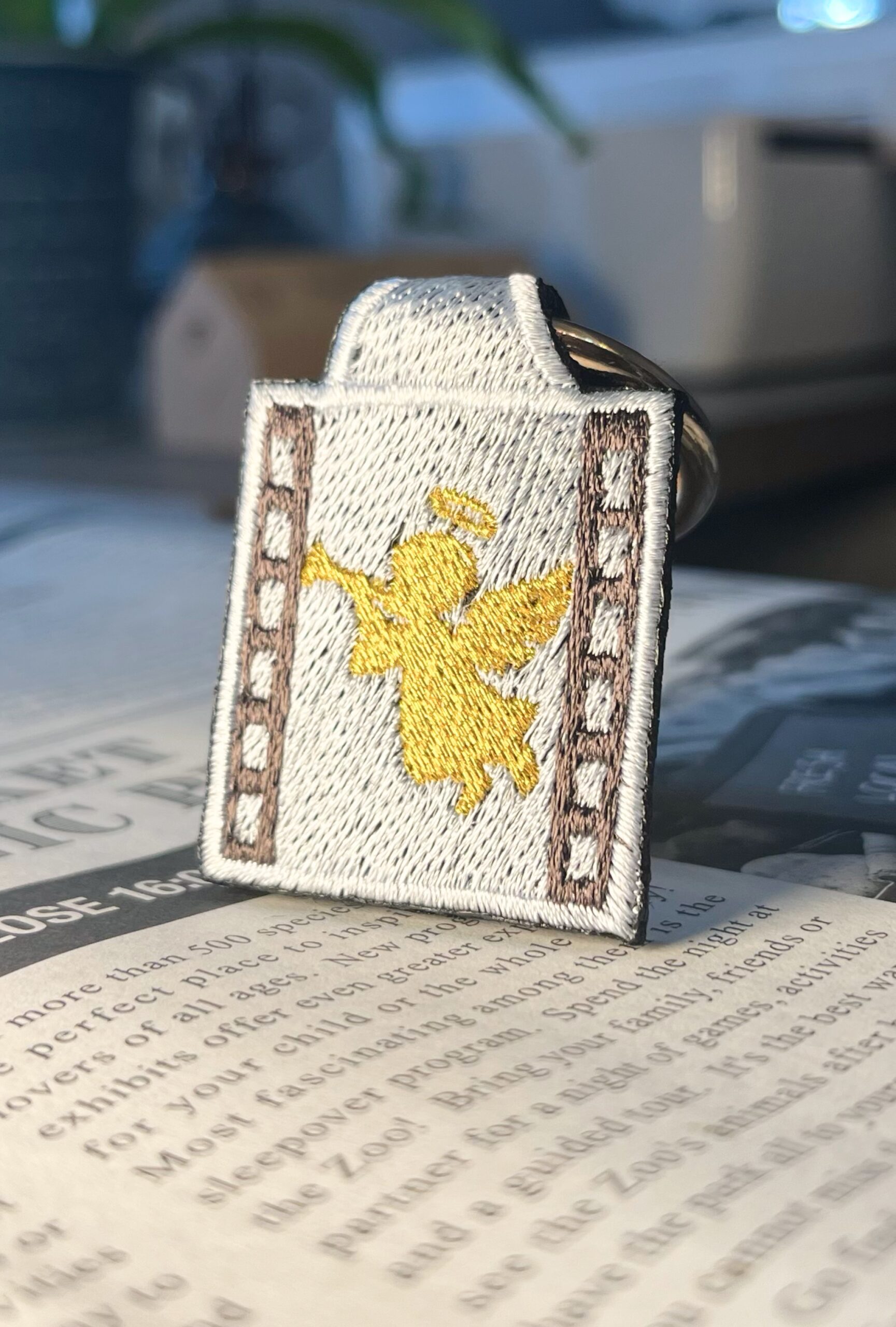 天使の刺繍リング - 画像 (3)