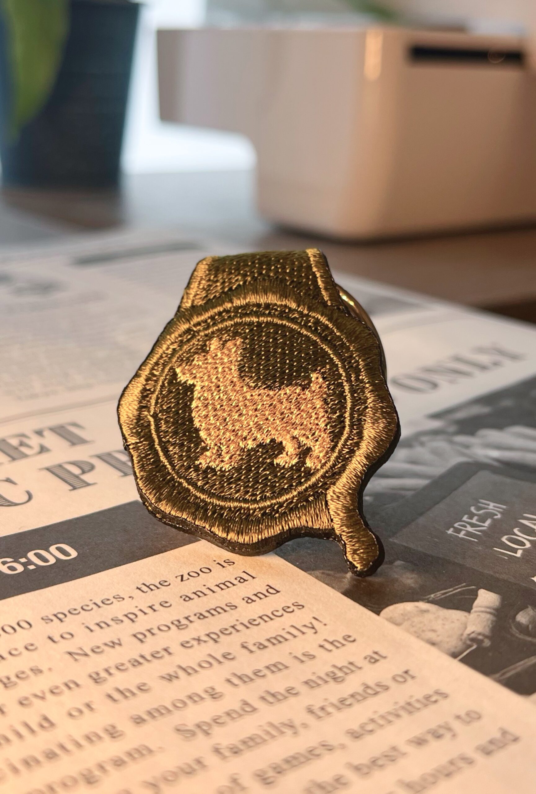 コーギーのリング