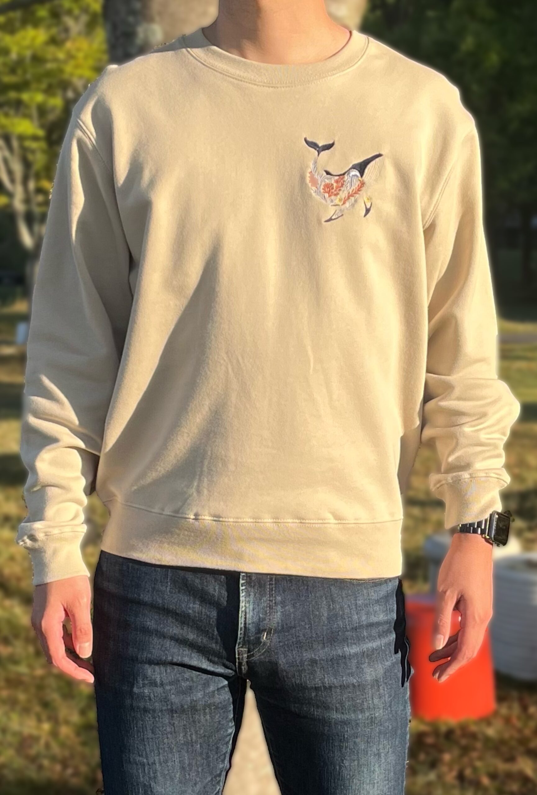 くじらと珊瑚のスウェット - 画像 (5)