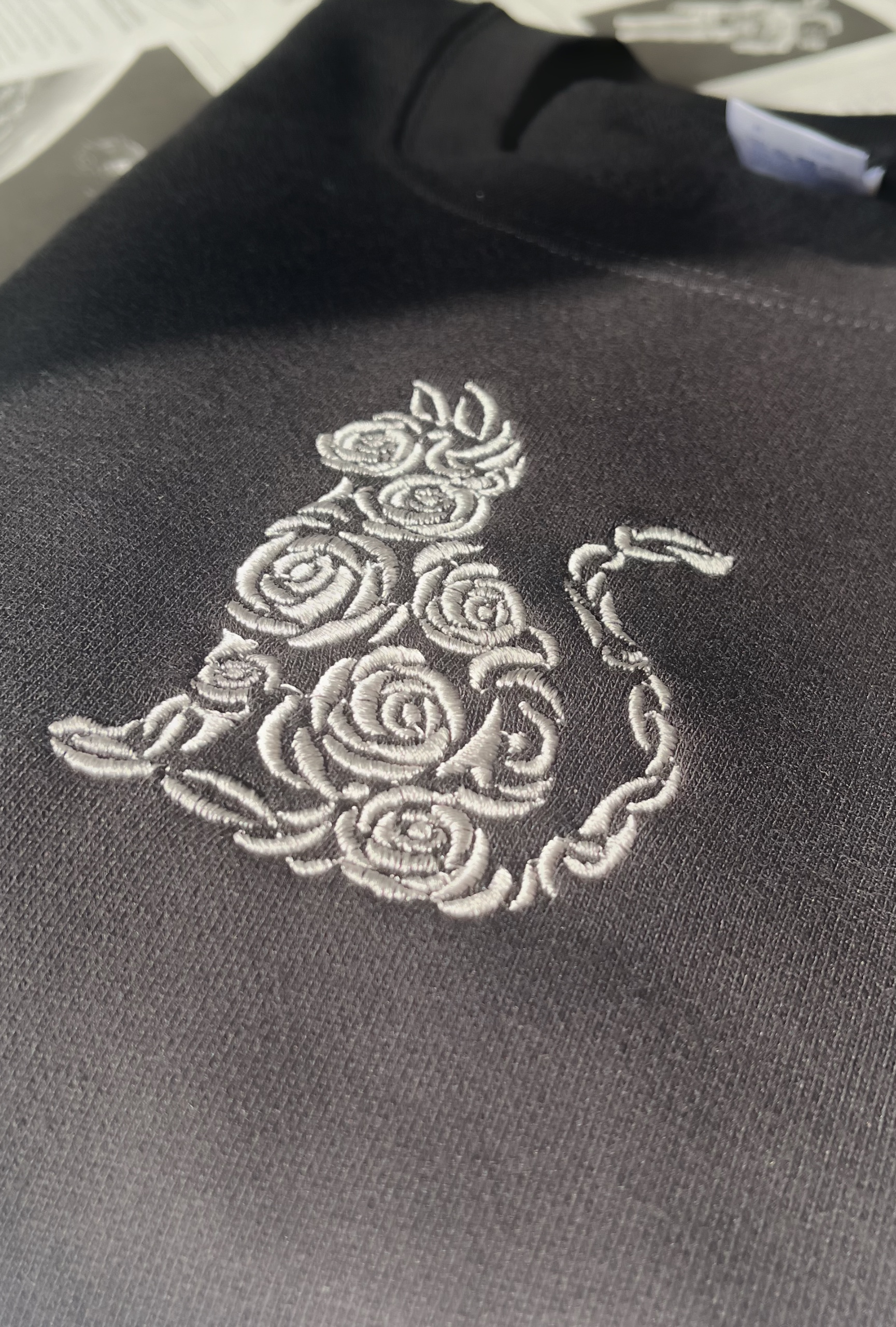 ローズキャットのスウェット(W/B) - 画像 (7)